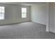 Large carpeted bedroom with ample natural light from windows and neutral color palette at 14647 Crestavista Dr, Clermont, FL 34714