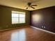 Bedroom featuring a window, and a two-toned paint job at 1705 Betrillo Ct, The Villages, FL 32162