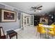 Bright living space with open floor plan and unique decor offers easy access to other rooms at 2945 Southgate Ter, Orlando, FL 32818