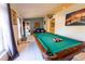 Fun game room with a beautiful pool table at 814 Vercelli St, Deltona, FL 32725