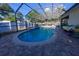 Screened-in pool and spa area, offering a relaxing and private outdoor retreat at 814 Vercelli St, Deltona, FL 32725