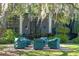 Charming backyard patio with comfortable seating, perfect for relaxing or entertaining guests at 9624 Bryanston Dr, Orlando, FL 32827