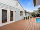 Outdoor deck that leads to a refreshing pool, perfect for outdoor entertaining and relaxation at 1702 N Westmoreland Dr, Orlando, FL 32804