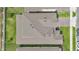 Aerial view of the home showing the roof and backyard at 19334 Banfield Pl, Orlando, FL 32827
