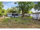 Backyard featuring greenery at 226 S Apollo Dr, Apopka, FL 32703