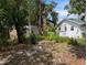 Backyard with shed and lush landscaping, offering a private outdoor space at 228 Deleon Rd, Debary, FL 32713