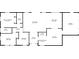 Detailed floor plan showcasing layout of primary bedroom, living room, kitchen, garage and other rooms at 228 Deleon Rd, Debary, FL 32713