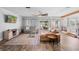 Inviting living area featuring comfortable seating and a large sliding glass door at 228 Deleon Rd, Debary, FL 32713