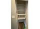 Linen closet with shelves for storage at 2903 E Michigan St, Orlando, FL 32806