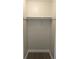 Standard closet with a rod ready for storage of clothes or other items at 3060 George Mason Ave # 10C, Winter Park, FL 32792
