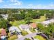 Beautiful single-story home with well-maintained landscaping and a two car driveway, backing up to a golf course at 32537 Oak Park Dr, Leesburg, FL 34748