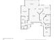 Detailed floorplan showing layout of rooms and dimensions throughout the house at 32537 Oak Park Dr, Leesburg, FL 34748