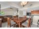 Open-concept dining area with backyard views at 368 Amethyst Ct, Lake Mary, FL 32746