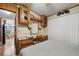 Serene bedroom with a built-in vanity and cabinetry, offering ample storage and a personal space at 9000 Us Highway 192 # 624, Clermont, FL 34714