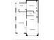 Detailed floor plan showcases the layout of the home, including the living room, kitchen, and bedrooms at 9000 Us Highway 192 # 624, Clermont, FL 34714