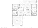 Layout of the home's floor plan with room dimensions for the beds, baths and living areas at 9311 Sonia St, Orlando, FL 32825