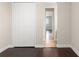Bedroom with wood floors and closet at 970 Timberview Rd, Clermont, FL 34715