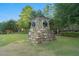 Stone monument sign marking the entrance to a new home community with manicured lawn at 970 Timberview Rd, Clermont, FL 34715