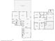 Detailed floor plan showcasing the layout of the home's rooms and features at 10435 Eastpark Lake Dr, Orlando, FL 32832