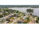 Aerial neighborhood shot of the home, highlighting its location and community setting at 1802 Concert Rd, Deltona, FL 32738