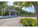 Gated entrance to the community pool and seating area at 305 Kays Landing Dr, Sanford, FL 32771