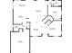 Detailed floor plan featuring a living room, Gathering room, kitchen, dining area, and garage at 305 Kays Landing Dr, Sanford, FL 32771