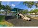 Community playground featuring slides, swings, and a covered area for hours of fun at 305 Kays Landing Dr, Sanford, FL 32771