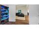Living room with hardwood floors, open to a comfortable seating area at 459 Dancing Water Dr, Winter Springs, FL 32708