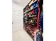 Spacious walk-in closet with wooden shelving and ample space for clothing and accessories at 6863 Tussilago Way, Orlando, FL 32822