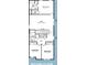 Second floor plan featuring bedrooms, bathrooms, and a loft area for flexible living space at 779 Firerock Ln, Debary, FL 32713
