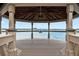Gazebo on a dock over the water, offering serene views of the lake at 9018 Southern Breeze Dr, Orlando, FL 32836