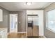 Bright kitchen featuring stainless steel refrigerator, modern cabinets and an airy feel at 1234 Parker Ave, Deltona, FL 32725