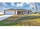 Charming single-story home featuring a two-car garage and landscaped yard at 16771 Sw 21St Terrace Rd, Ocala, FL 34473