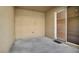 An empty balcony with a sliding glass door at 2167 Velvet Leaf Dr, Ocoee, FL 34761