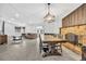 Open layout showcasing the dining area, living space, and fireplace, ideal for gatherings at 217 E Hillcrest St, Altamonte Springs, FL 32701