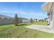 Well-maintained backyard with healthy green grass and a partial view of neighboring homes at 4224 Pebbles Throw Dr, Kissimmee, FL 34746