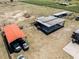 View of several outdoor storage facilities with carports and metal roofs at 4400 Walker Lake Rd, Bartow, FL 33830