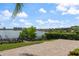 Spacious backyard with a lake view and private boat dock at 8125 Via Rosa, Orlando, FL 32836