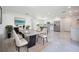 Bright dining room featuring modern finishes, stylish furniture, and plenty of natural light at 1148 Martin L King Dr, Orlando, FL 32805