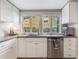 Clean and well-lit kitchen with stainless steel appliances and classic white cabinetry at 12 N Forest Ave, Orlando, FL 32803