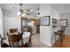 Bright kitchen featuring wooden cabinets, stainless steel appliances, and a view to the breakfast nook at 13234 Moonflower Ct, Clermont, FL 34711