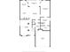 Detailed floor plan of the first floor, including living spaces, primary bedroom, and garage at 13247 Hatherton Cir, Orlando, FL 32832