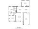 Detailed floor plan illustrating layout of bedrooms, living spaces, and total square footage at 1411 N Powers Dr, Orlando, FL 32818