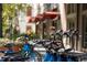 Bicycles parked outside of building for residents to use and enjoy for transportation or recreation at 1630 Common Way Rd # 303, Orlando, FL 32814