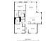 Layout of home with primary bedroom, dining area, kitchen, living room, and two baths totaling 1440 square feet at 1630 Common Way Rd # 303, Orlando, FL 32814