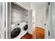 Convenient laundry closet with full-size washer and dryer at 1630 Common Way Rd # 303, Orlando, FL 32814