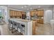 Kitchen features granite countertops, a breakfast bar, stainless steel appliances and tons of cabinet space at 17106 Guilford Ct, Orlando, FL 32820