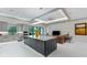 Open-concept kitchen with an island, seamlessly connecting to the living area for modern living at 18026 Reynolds Pkwy, Orlando, FL 32833