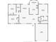 Detailed floor plan layout showcasing the dimensions and room placements at 241 Churchill Ct, Kissimmee, FL 34758