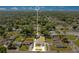 A bird's eye view with a property line, showcasing the home's location at 2812 E Michigan St, Orlando, FL 32806